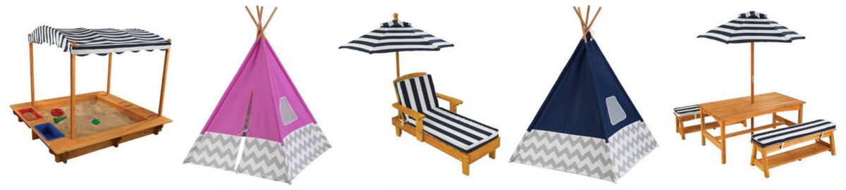 Doppel-Kinderliegestuhl für den Garten deutlich reduziert!