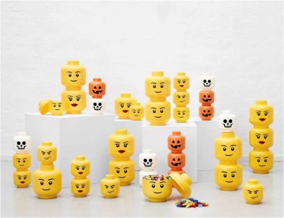 Lego Linzenzkollektion Aufbewahrungskopf