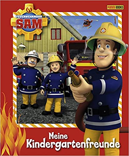 Feuerwehrmann Sam Kindergartenfreundebuch