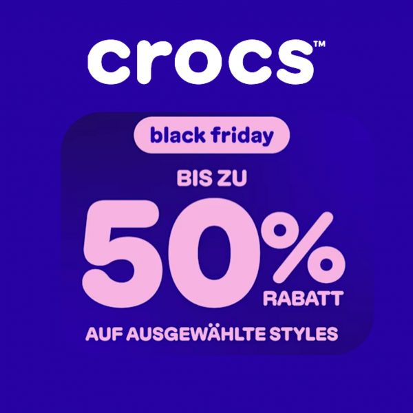 Crocs Black Friday